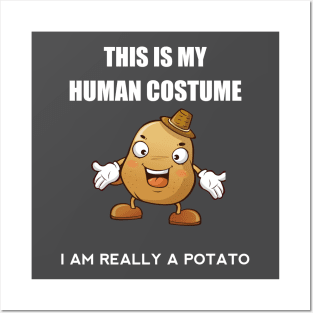 I am really a potato Posters and Art